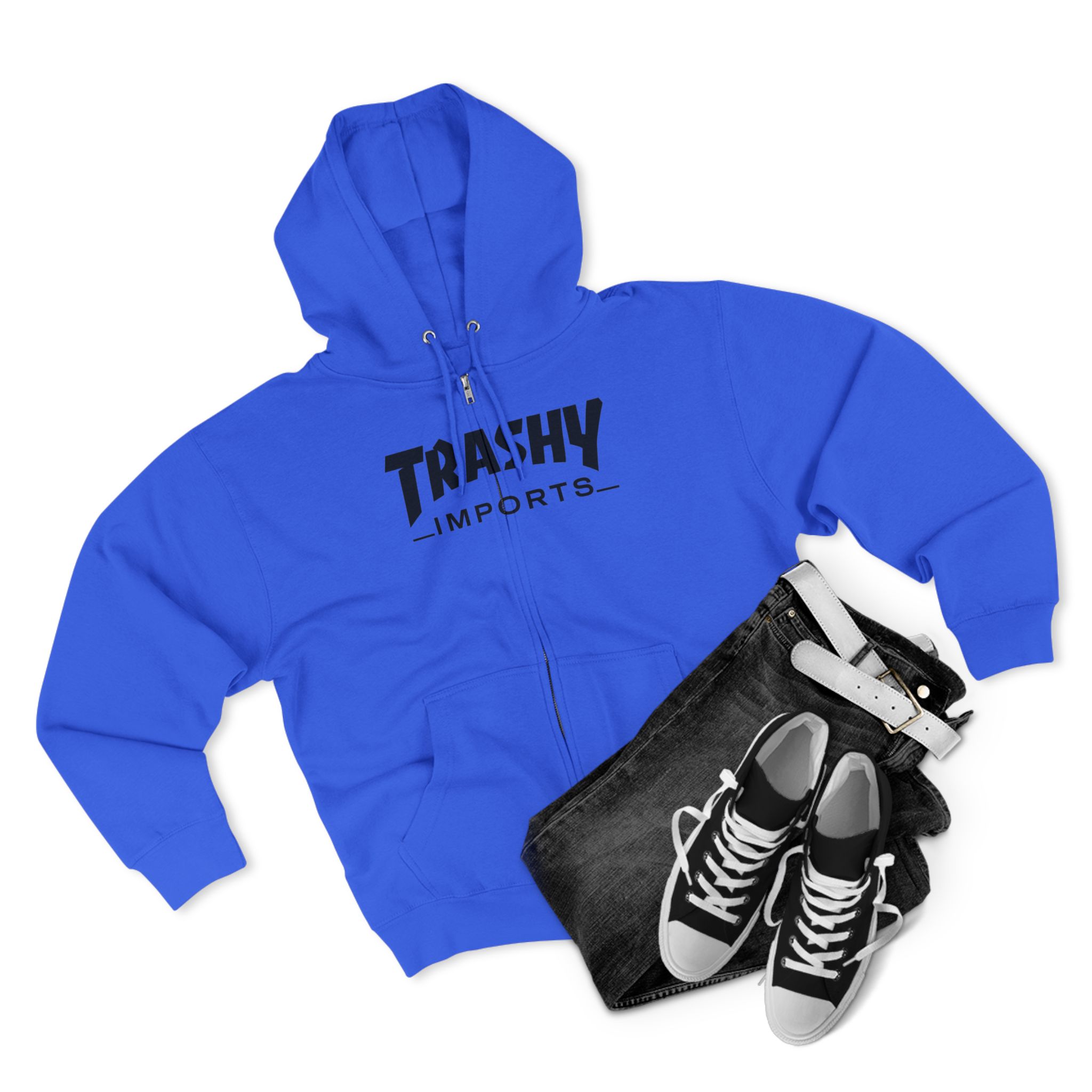 Unisex Zip Hoodie Trashy Imports - Image 11
