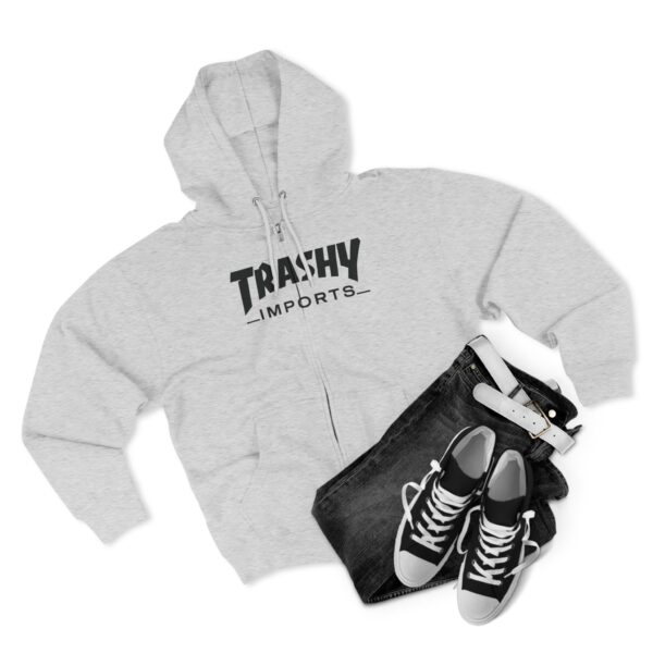 Unisex Zip Hoodie Trashy Imports - Image 3