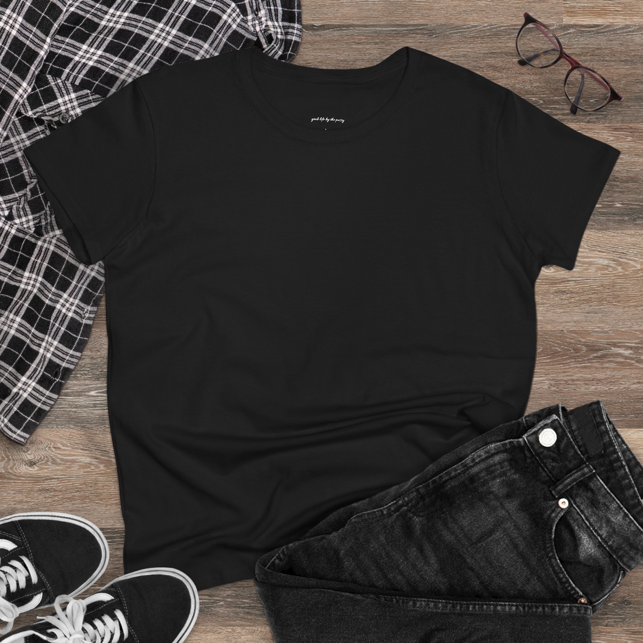Women's Midweight Cotton Tee - Image 4