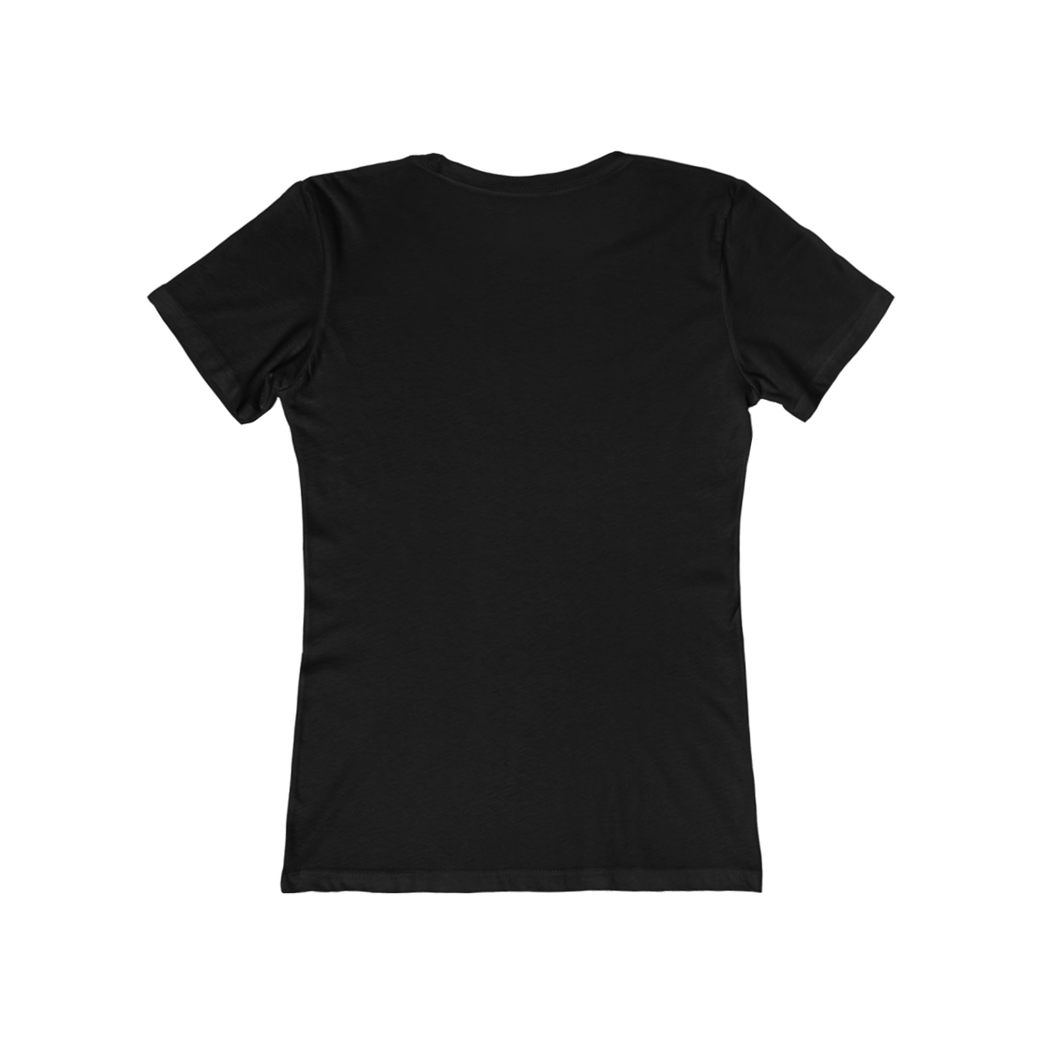 The Boyfriend Tee for Women Overworked & Underfucked - Image 2