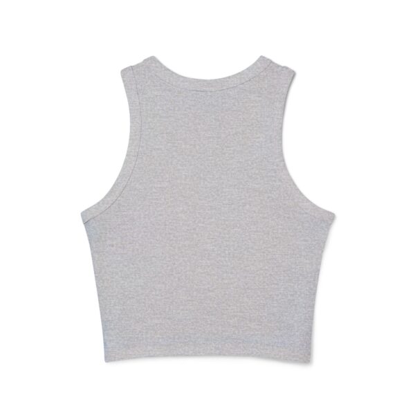 Racer Tank Allegedly Written Cursive Design - Image 2