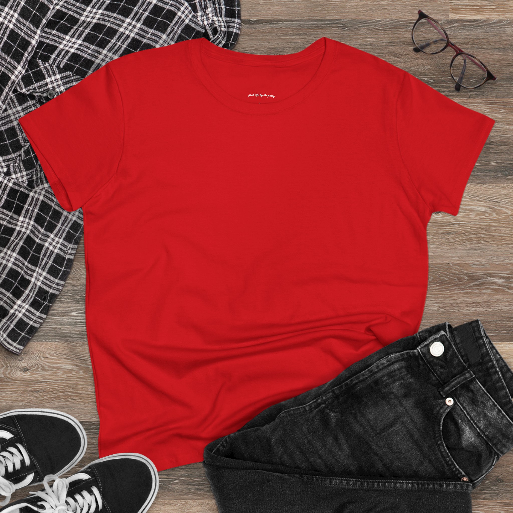 Women's Midweight Cotton Tee - Image 32
