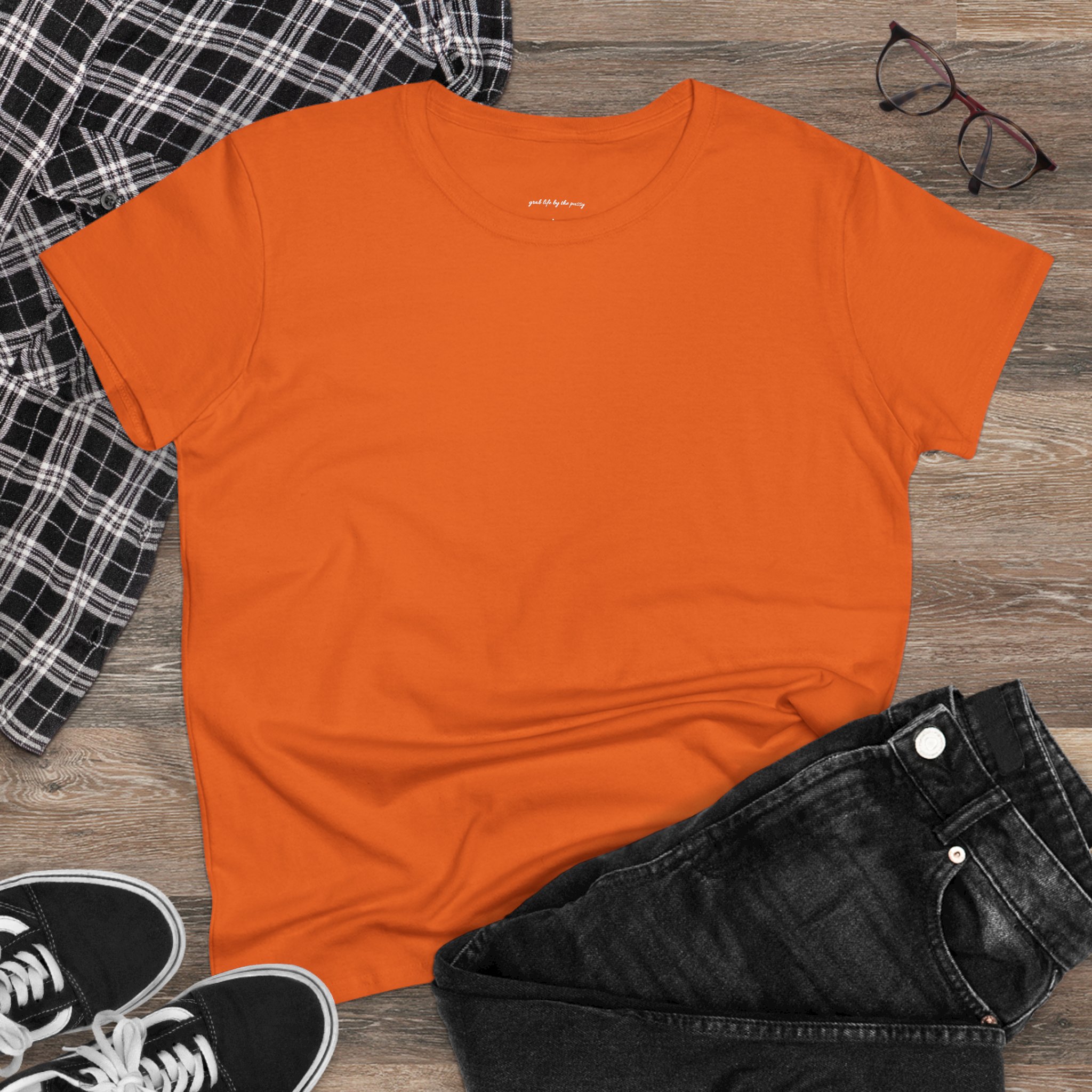 Women's Midweight Cotton Tee - Image 8
