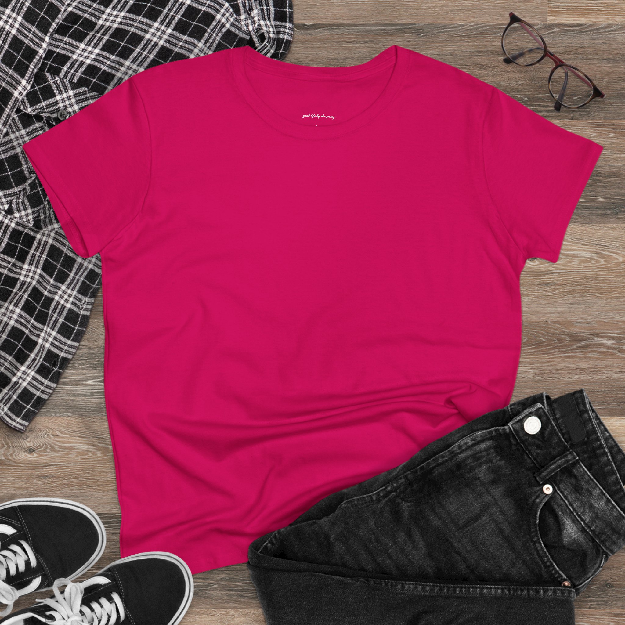 Women's Midweight Cotton Tee - Image 28
