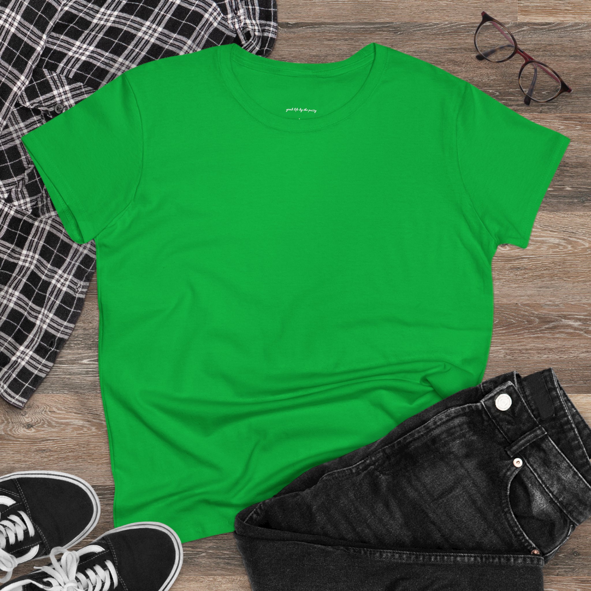 Women's Midweight Cotton Tee - Image 12