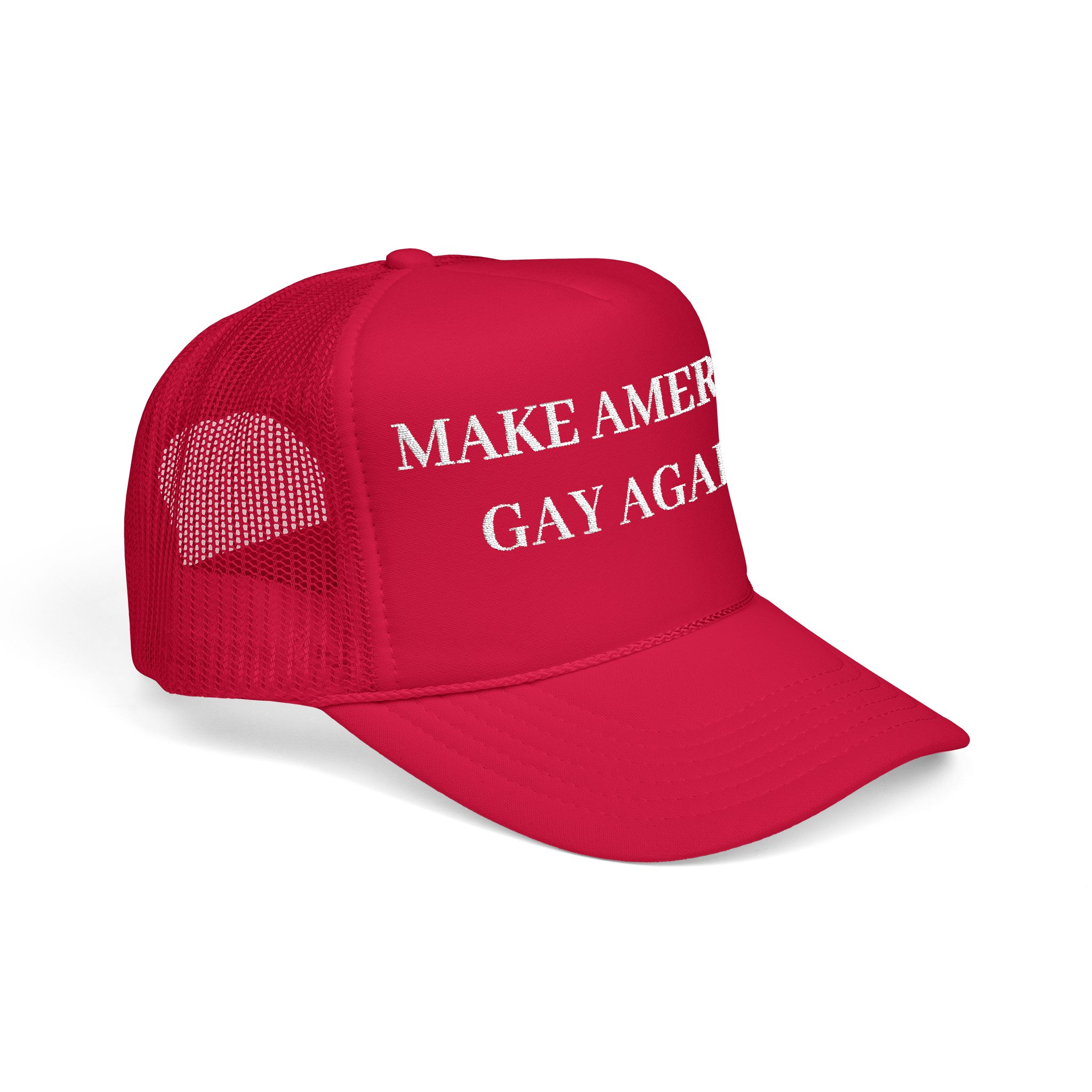 Foam Trucker Hat (Embroidery) - Image 3