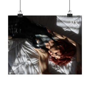 Raven Kali Peering Through Latex Poster