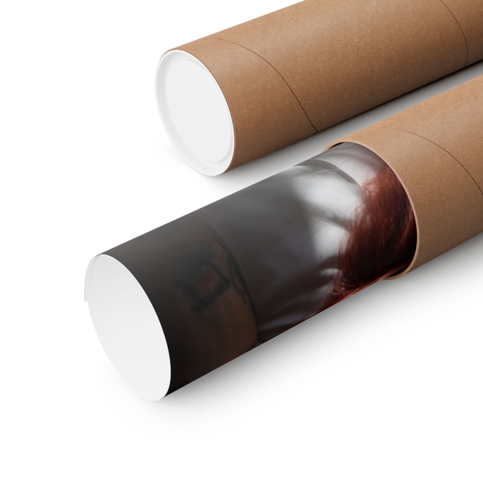 Raven Kali Peering Through Latex Poster - Image 15