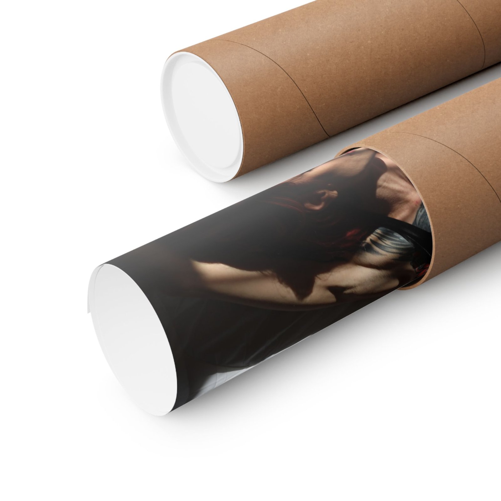 Raven Kali Peering Through Latex Poster - Image 3