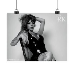 Raven Kali Latex Noir Poster