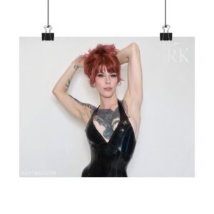 Raven Kali Strike a Pose Latex Poster