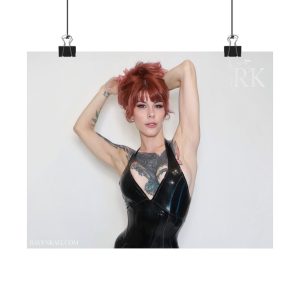 Raven Kali Strike a Pose Latex Poster