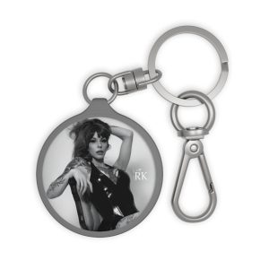 Raven Kali Latex Noir Keyring Tag