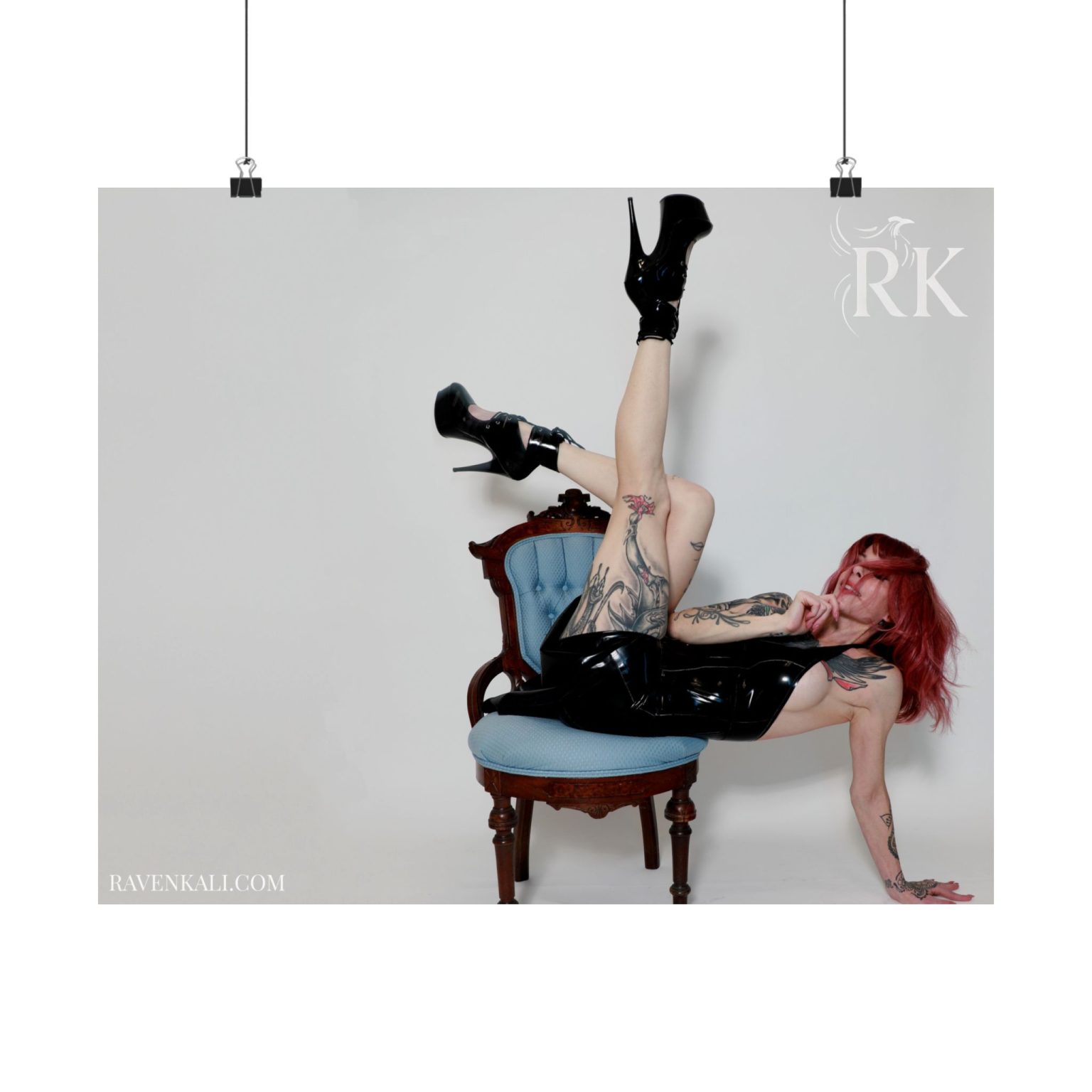 Raven Kali Latex & Legs Poster