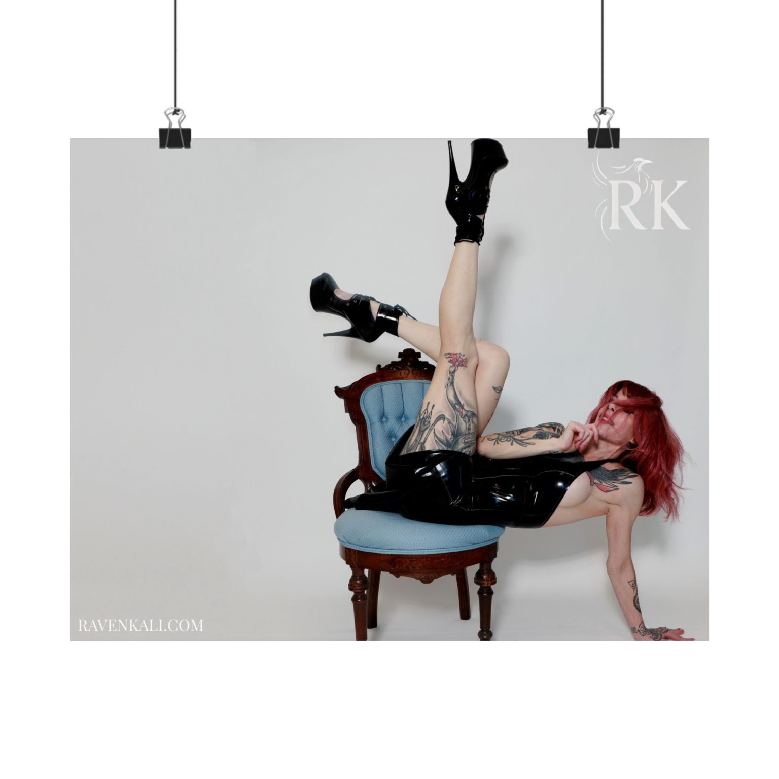 Raven Kali Latex & Legs Poster - Image 5