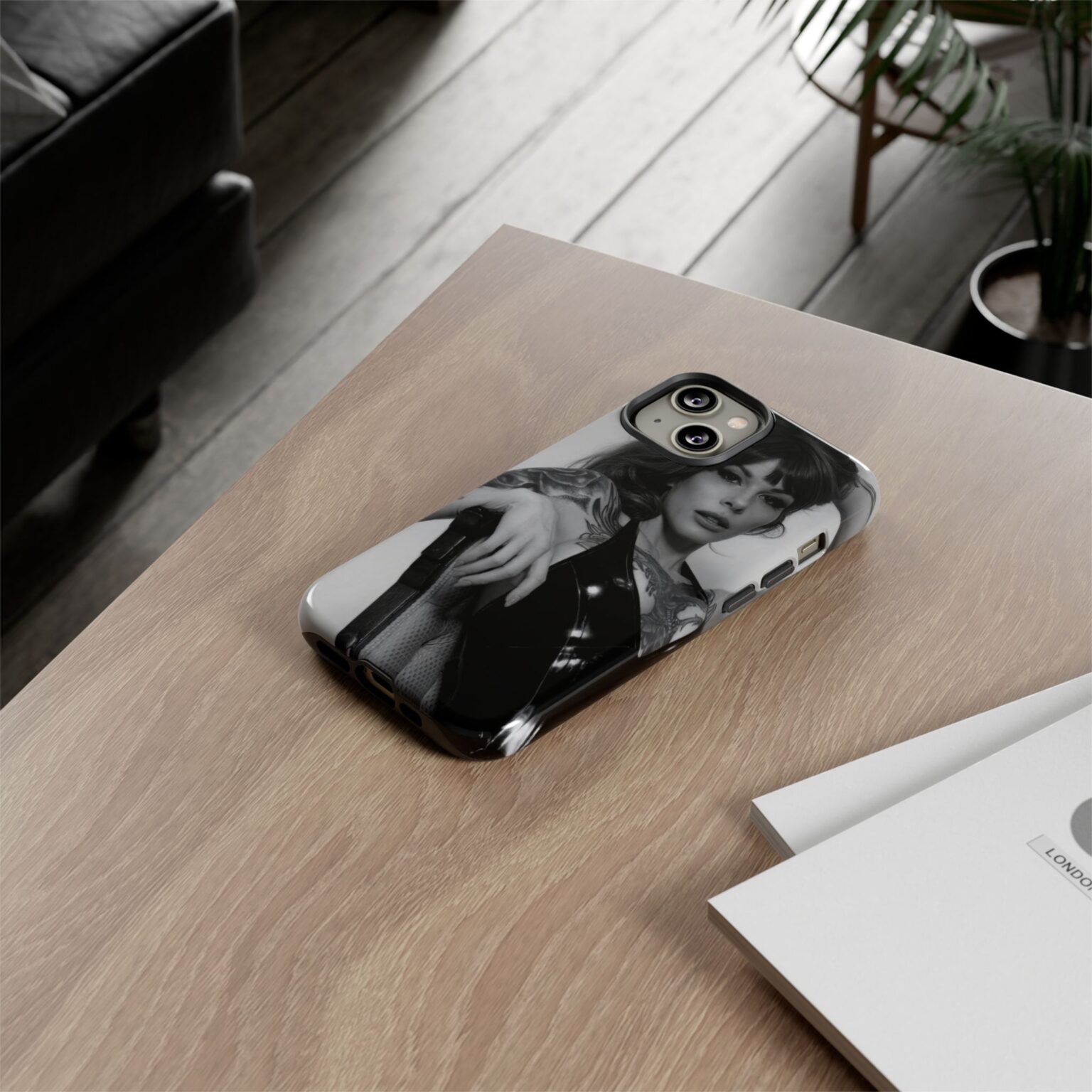 Raven Kali Latex Noir Tough iPhone Case - Image 63