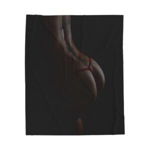Raven Kali Bodyscapes Velveteen Plush Blanket