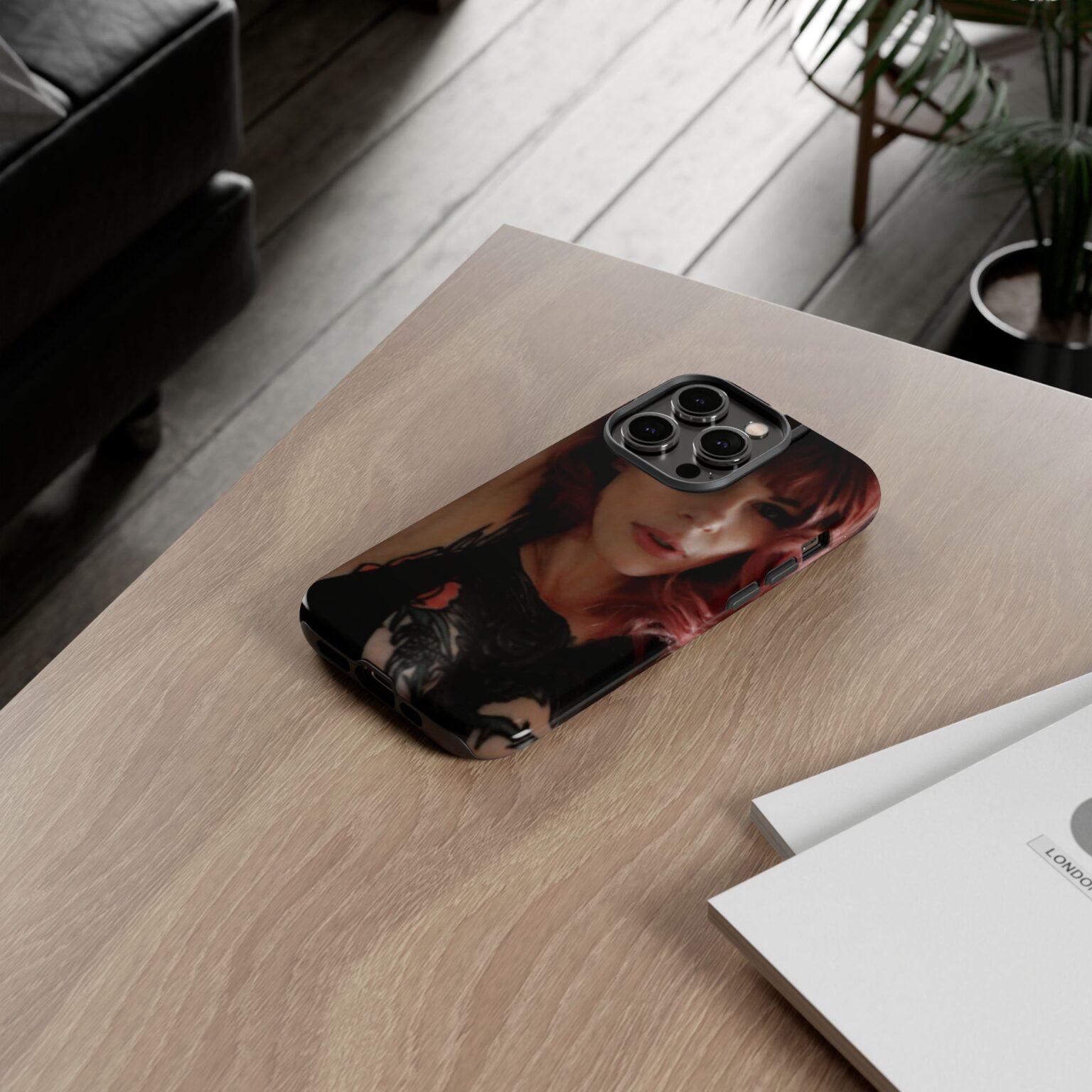 Raven Kali Crimson Tough iPhone Case - Image 8