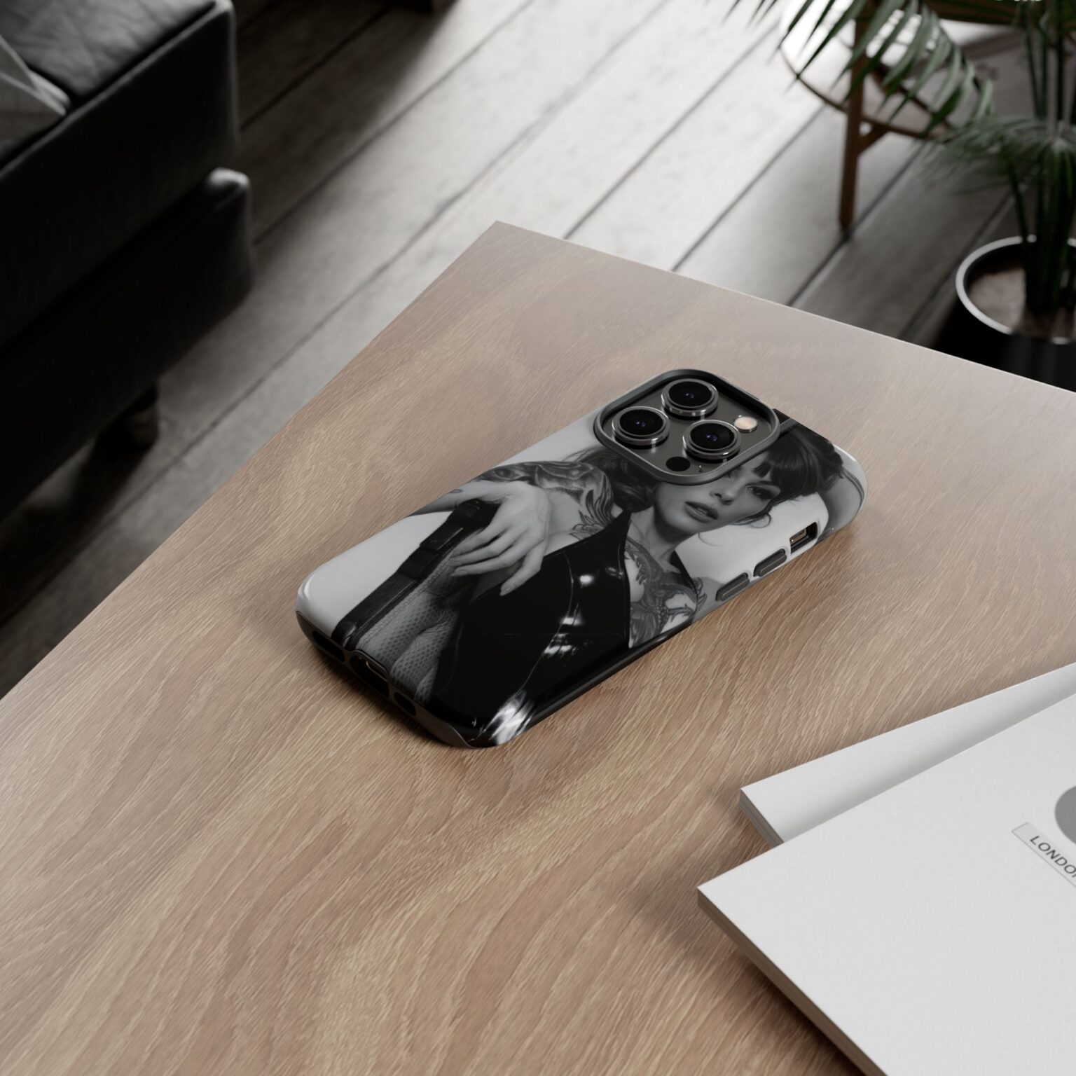Raven Kali Latex Noir Tough iPhone Case - Image 8