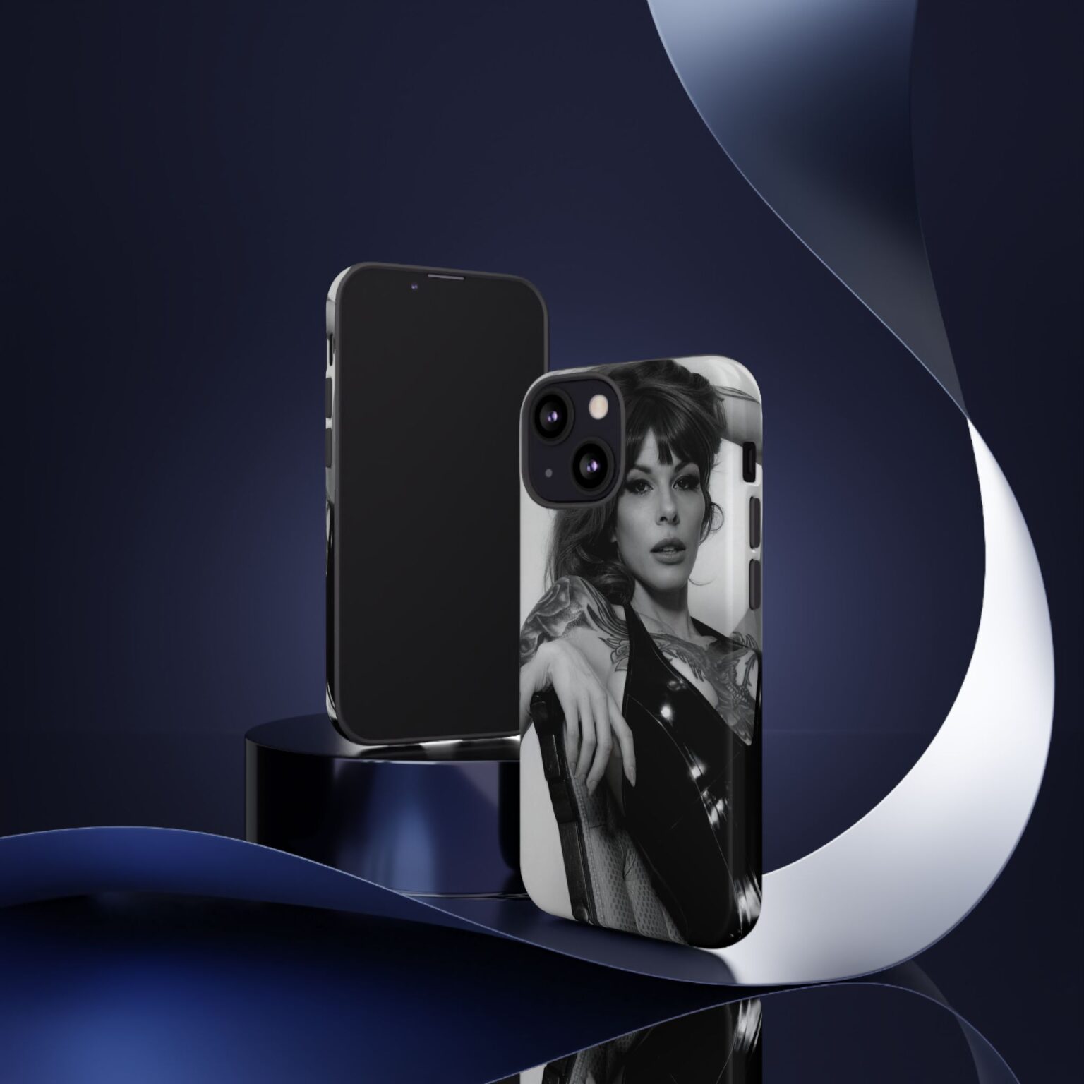 Raven Kali Latex Noir Tough iPhone Case - Image 48