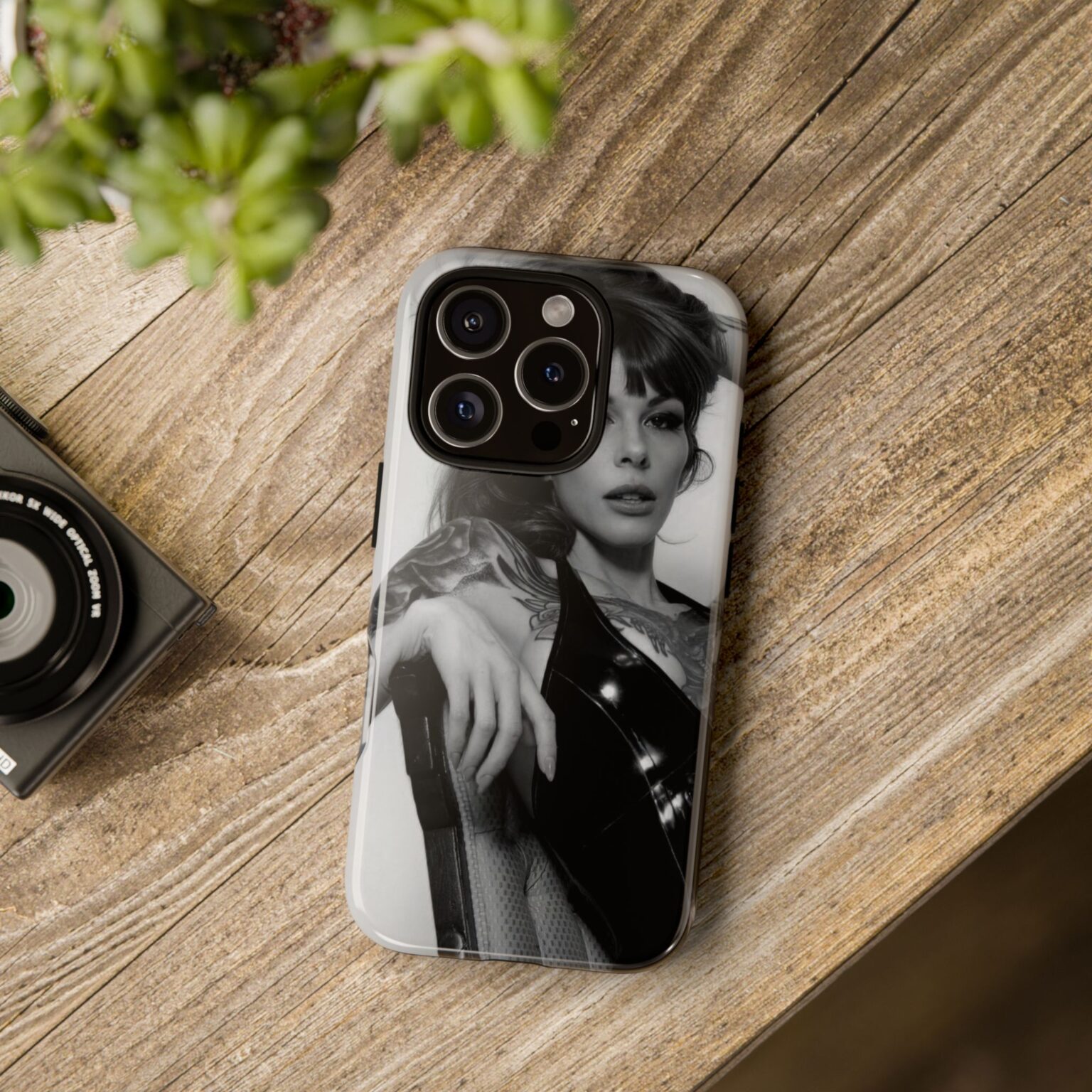 Raven Kali Latex Noir Tough iPhone Case - Image 41