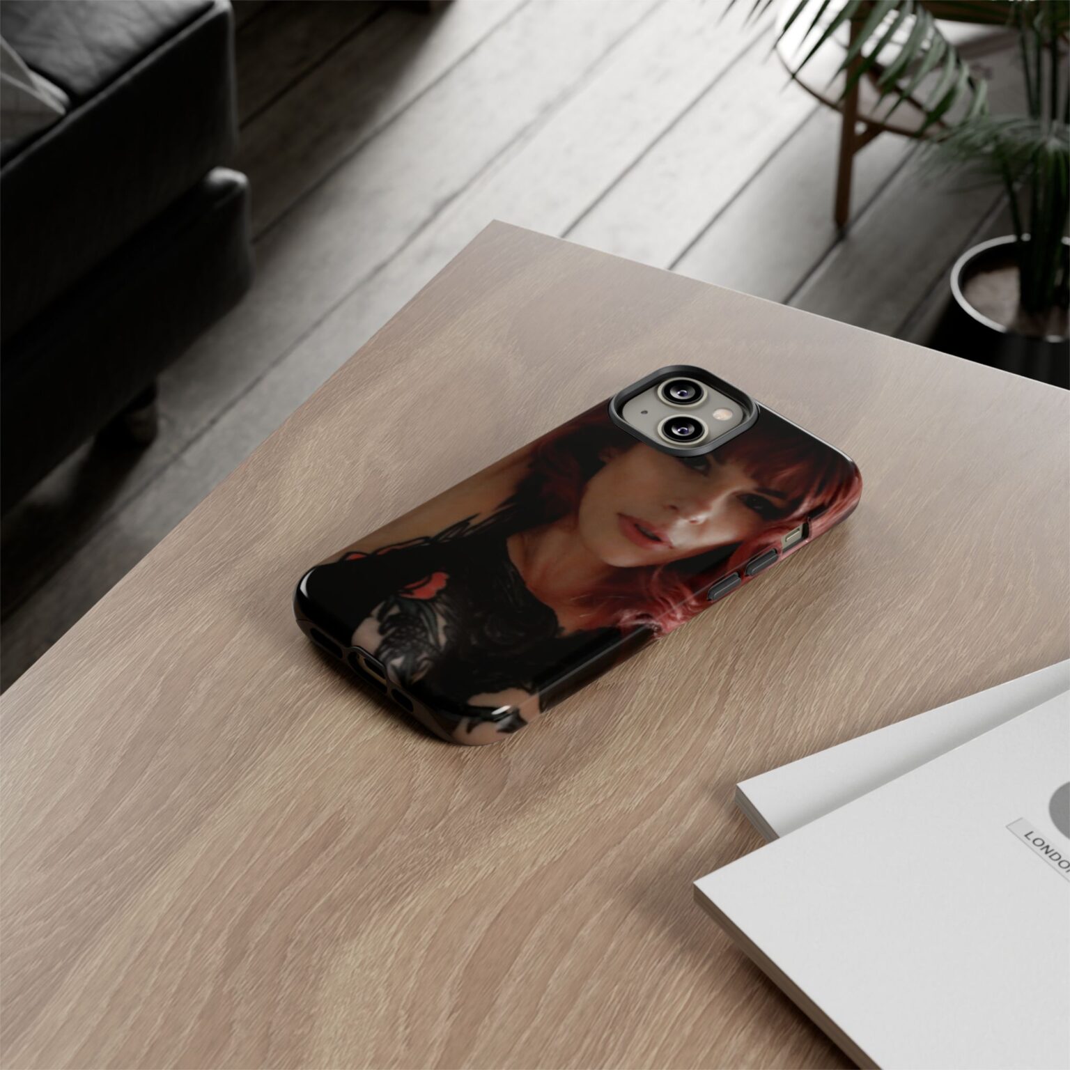 Raven Kali Crimson Tough iPhone Case - Image 63