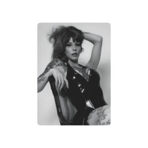 Raven Kali Latex Noir Playing Cards