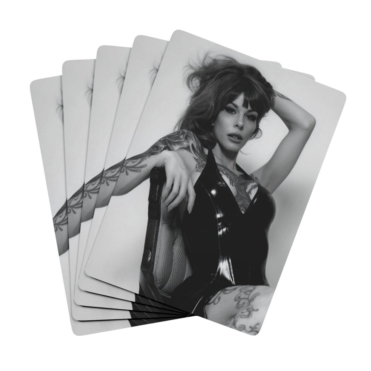 Raven Kali Latex Noir Playing Cards - Image 3