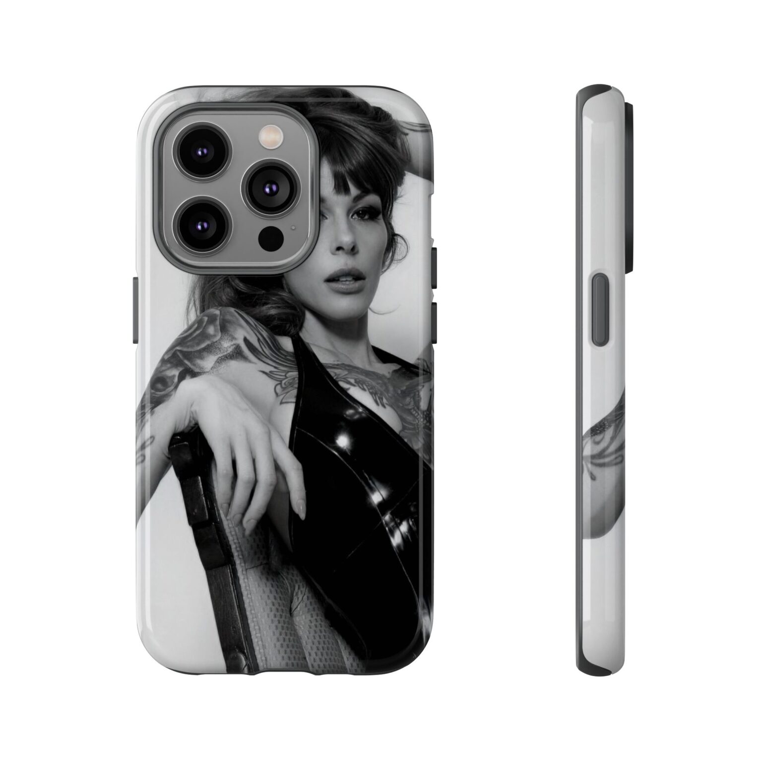 Raven Kali Latex Noir Tough iPhone Case - Image 5