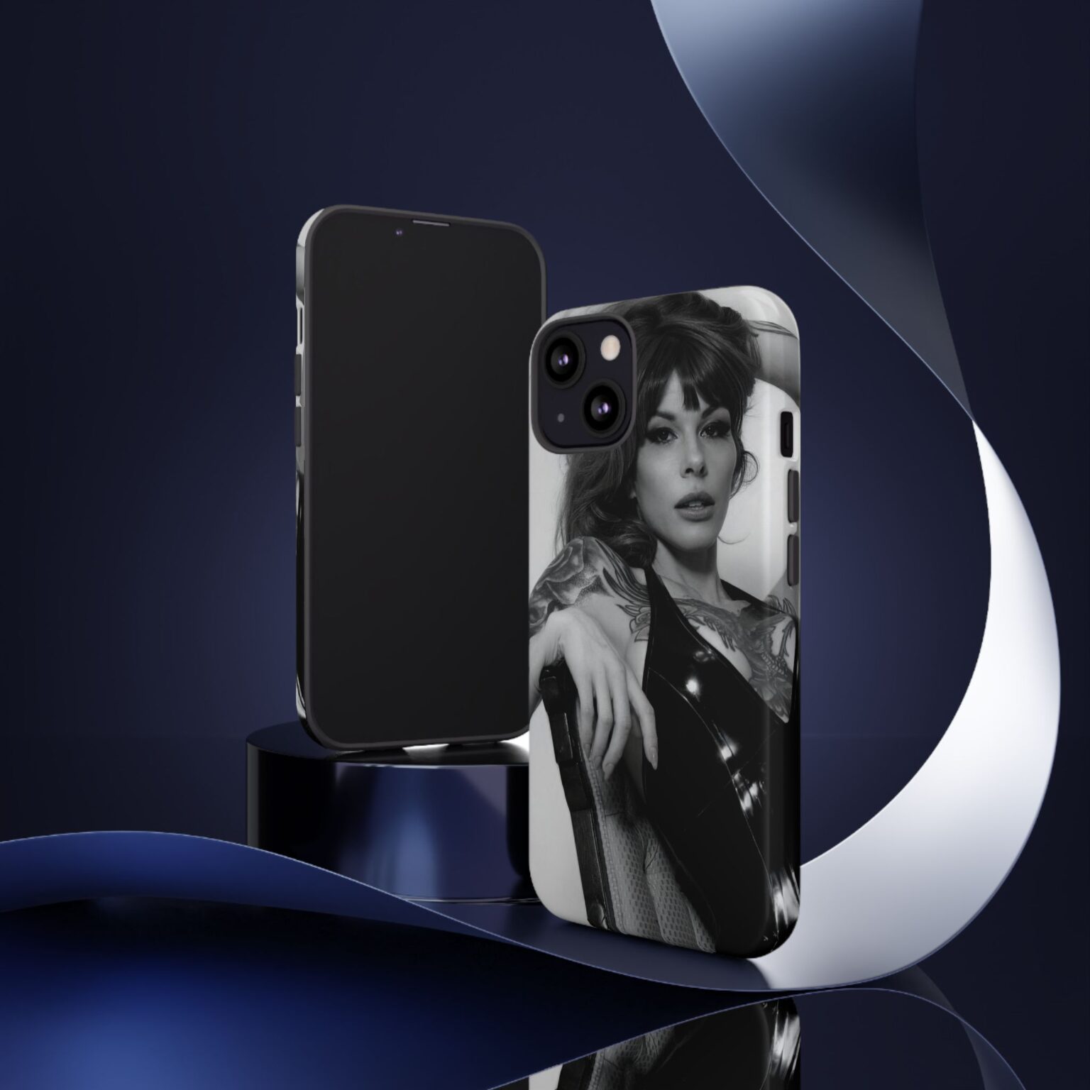 Raven Kali Latex Noir Tough iPhone Case - Image 57