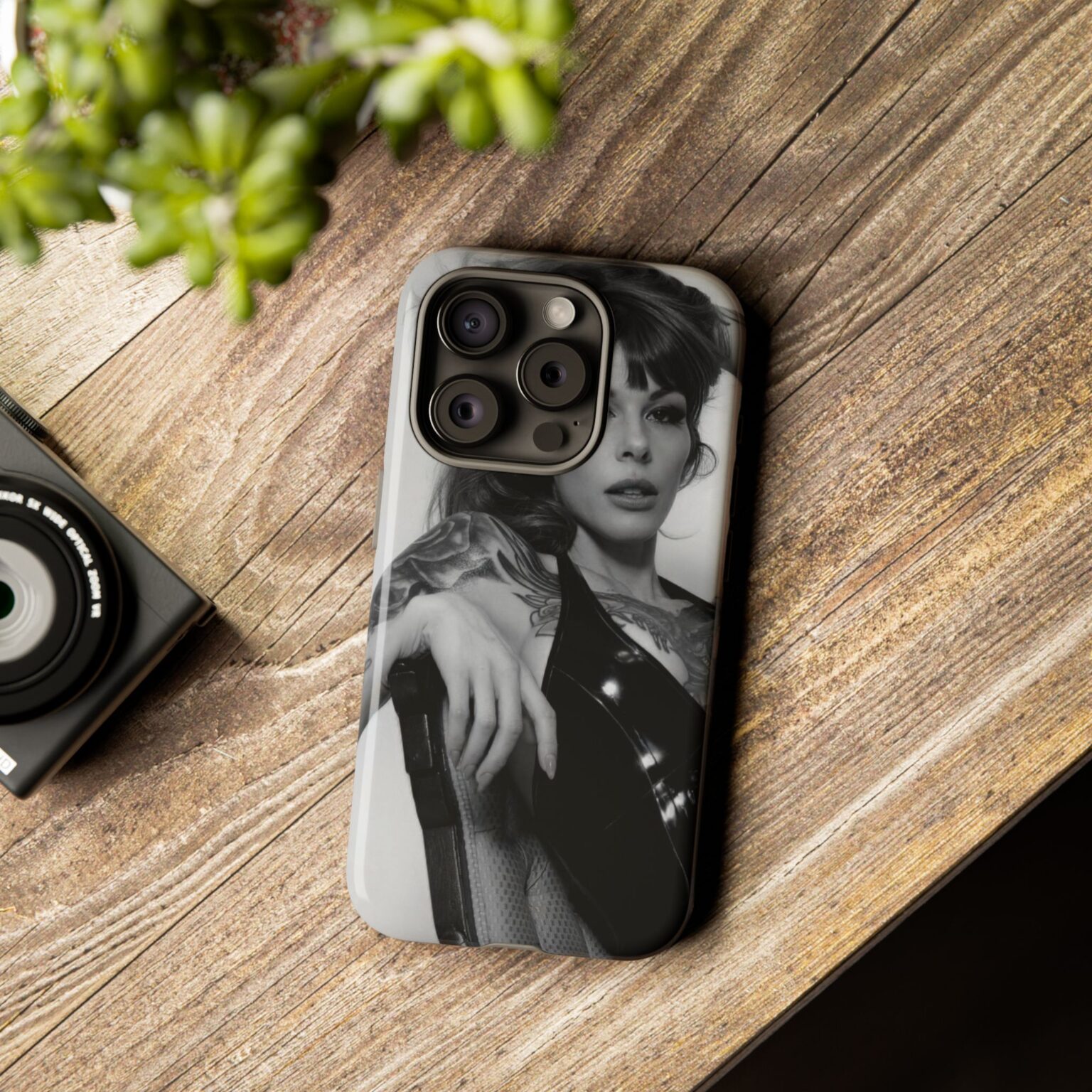 Raven Kali Latex Noir Tough iPhone Case - Image 4
