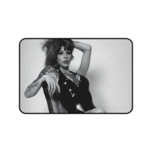 Raven Kali Latex Noir Desk Mat