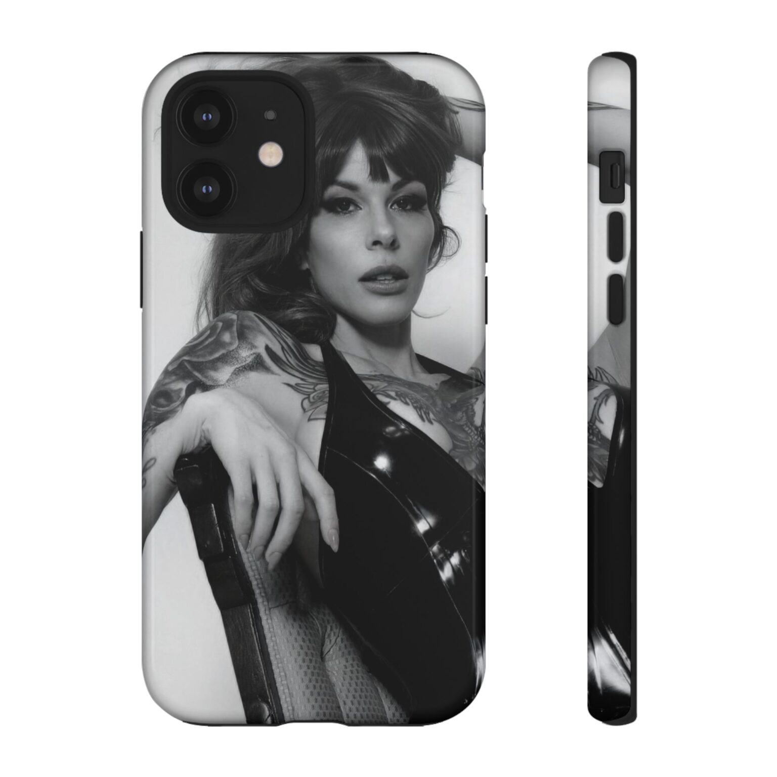 Raven Kali Latex Noir Tough iPhone Case - Image 49